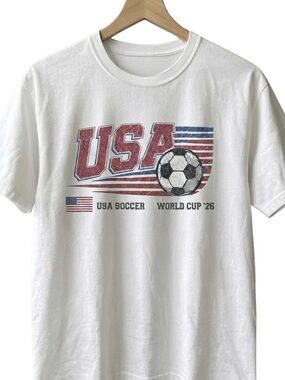 USA Soccer World Vintage Gildan Graphic Shirt